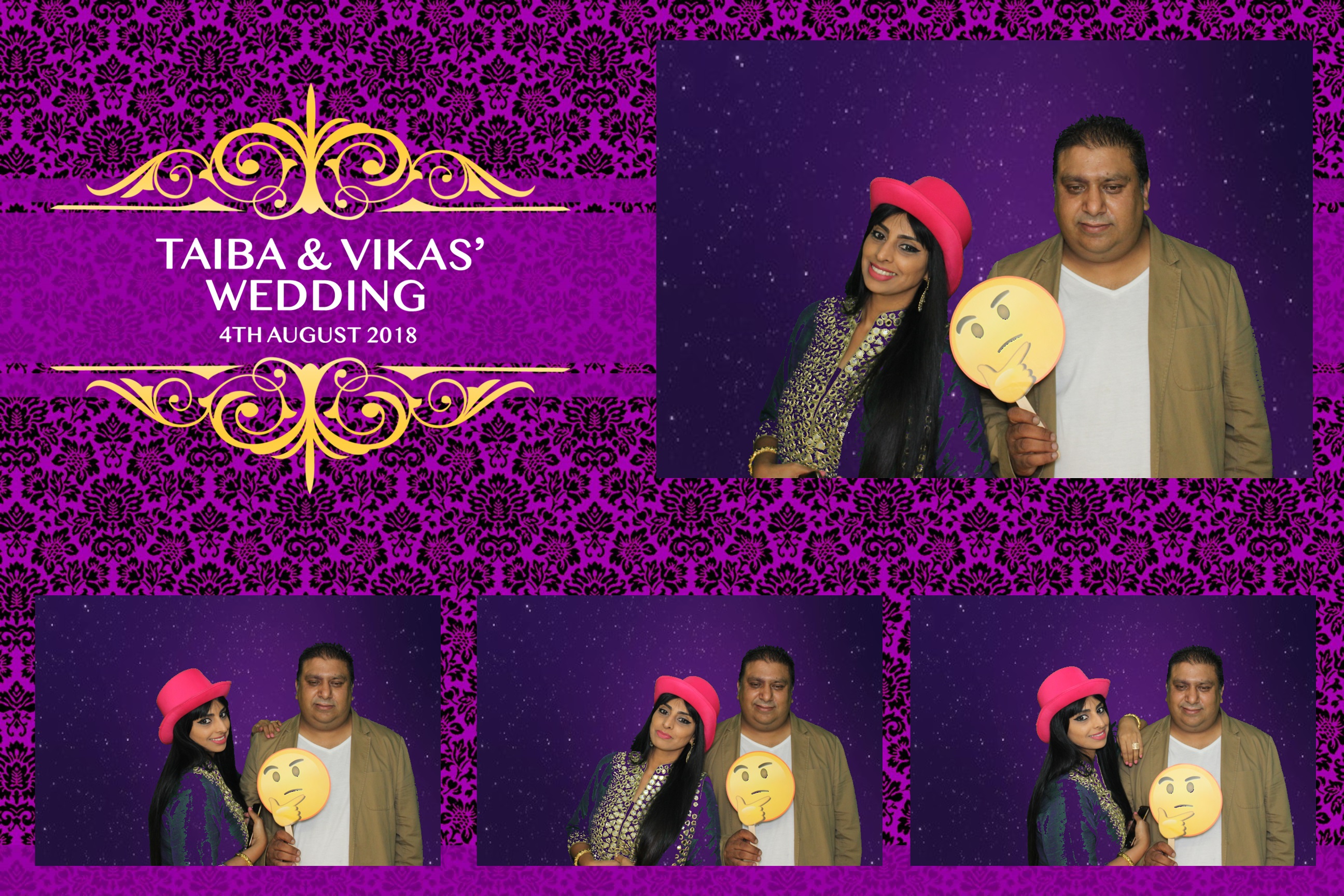 Taiba & Vikas | View more photos from the event at images.mobile-photo-booth.com/u/MobilePhotoBoothUK/Taiba-Vikas